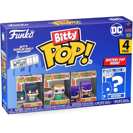 DC Bat Girl Bitty Pop 4 pack