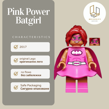 Pink Power Batgirl