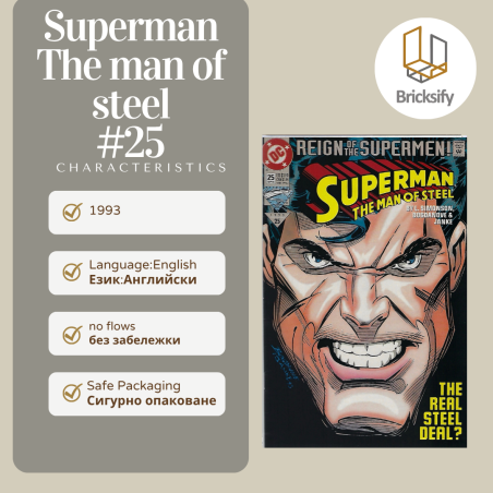Superman 25 The man of steel