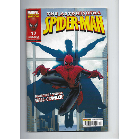 The Astonishing Spiderman 17 faster than a speeding wall-crawer!