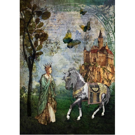 Декупажна хартия Decoupage Queen А4-DQ14