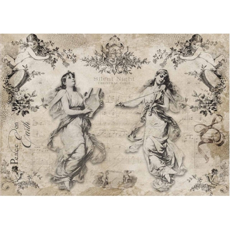 Декупажна хартия Decoupage Queen А3-DQ9