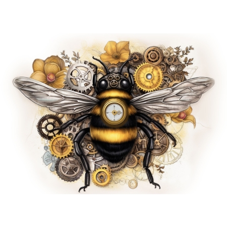 Клокпънк Пчела А2 Dragonfly Crafts