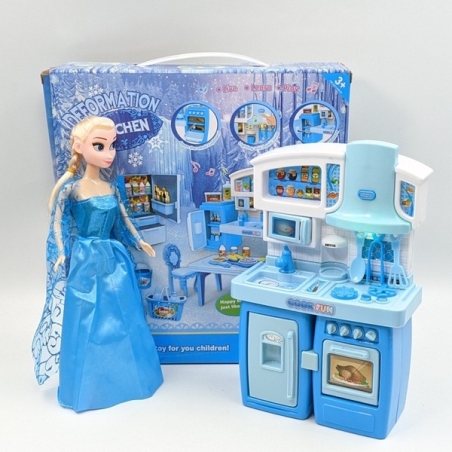 Детски кухненски комплект „Елза - Замръзналото кралство“ – My Modern Kitchen Playset