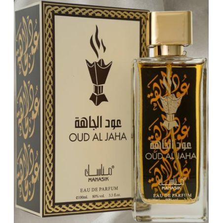 Оригинален арабски унисекс парфюм OUD AL JAHA by MANASIK, 100 мл Eau de Parfum – дълготраен и луксозен аромат
