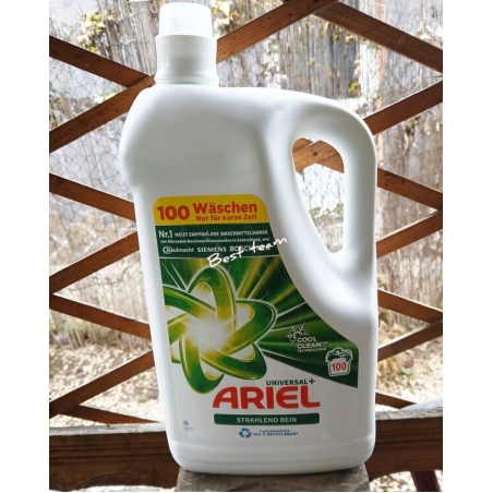 Перилен препарат гел Ariel Universal+ 5L – 100 пранета, Германия