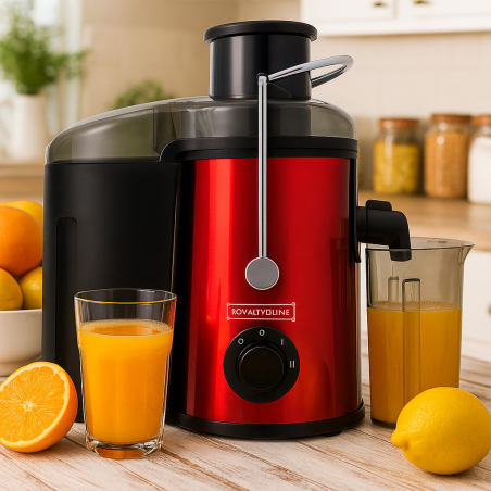 Сокоизстисквачка Royalty Line PJ-19001, 700W, 2 скорости + Pulse, контейнер 0.45 л – свеж сок за секунди