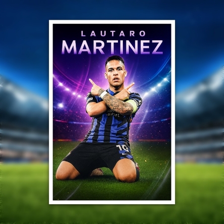 Плакат Lautaro Martínez