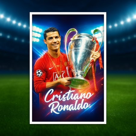 Плакат Cristiano Ronaldo (2008)