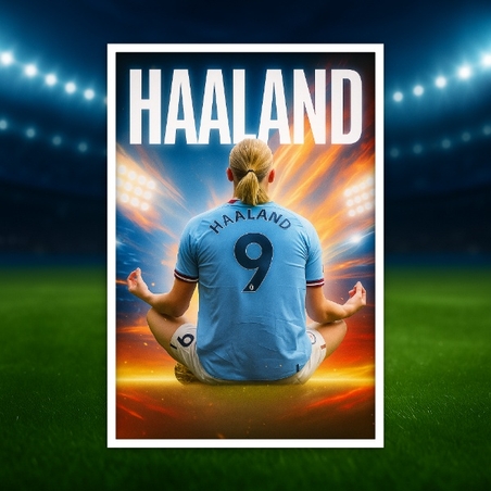 Плакат Erling Haaland