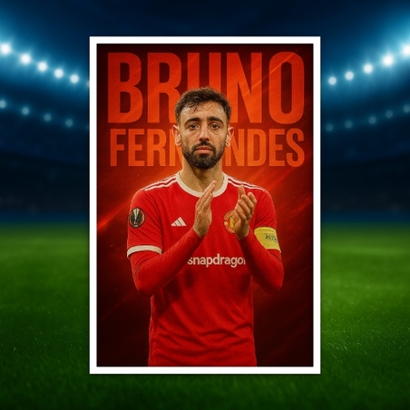 Плакат Bruno Fernandes