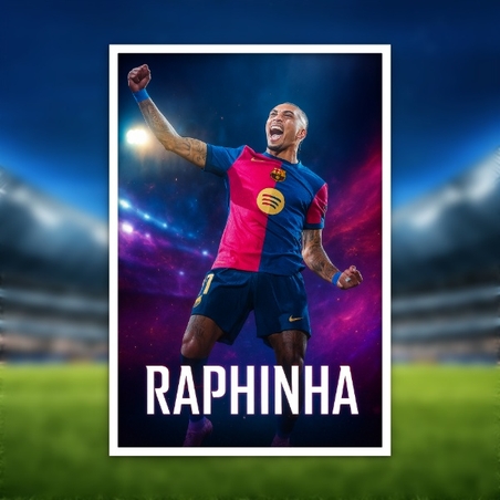 Плакат Raphinha