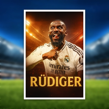 Плакат Antonio Rüdiger