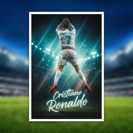 Плакат Cristiano Ronaldo (Real Madrid)