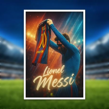 Плакат Lionel Messi (FC Barcelona)