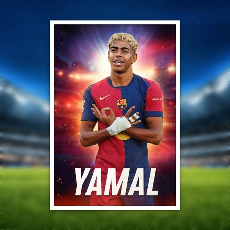 Плакат Lamine Yamal