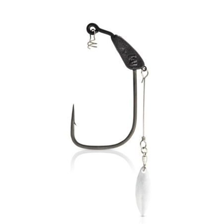 Mustad Infiltrator Blade Hook - Weedless Монтаж