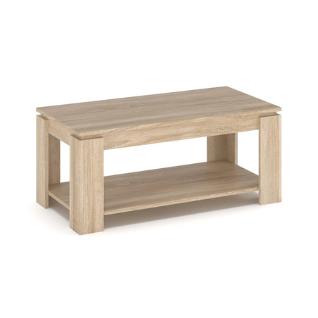 Холна маса TANYA с повдигащ плот - дъб сонома