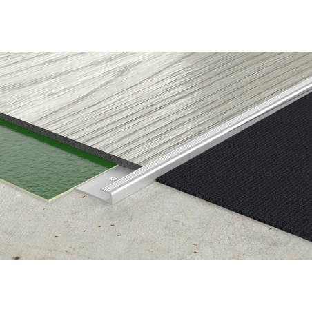 Алуминиев начален профил за LVT 5мм 270см – скрит монтаж