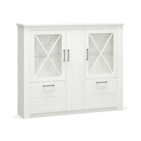 Витрина GEORGIA 3Д2В - бор андерсон