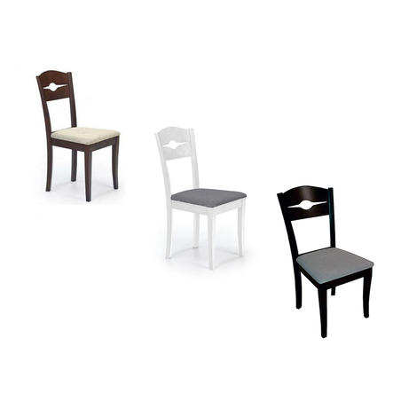 Трапезен стол MANFRED - 3 цвята