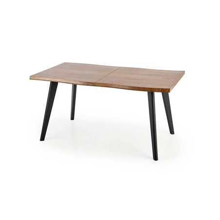 Трапезна маса DICKSON 120 разтегателна - натурален дъб/черно