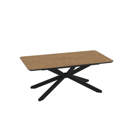Трапезна маса MONA разтегателна - меден дъб/черно