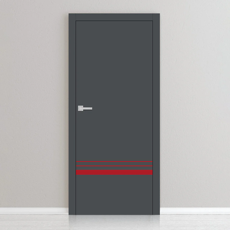 Интарзия LUX 618 - червена