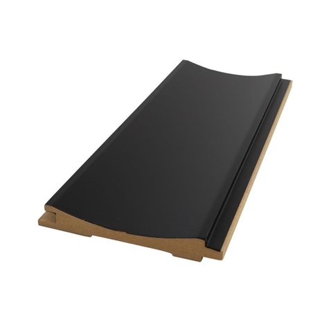 MDF Профил LB 3821 723 Soft Touch Black