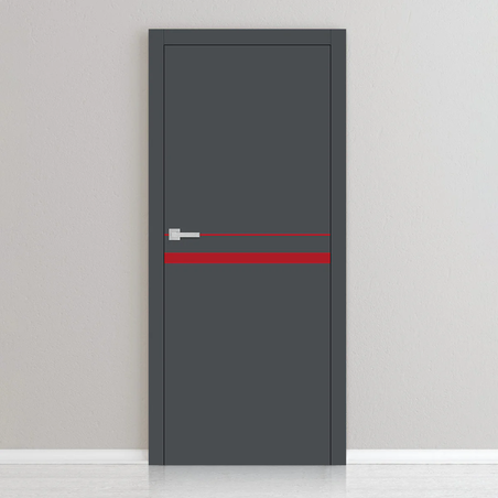 Интарзия LUX 619 - червена