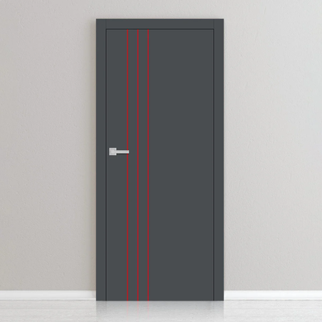 Интарзия LUX 603 - червена