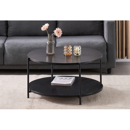 Холна маса KELI кръгла - черна