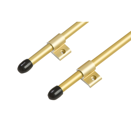 Комплект алуминиеви държачи за мокет 2бр 1.2м – злато