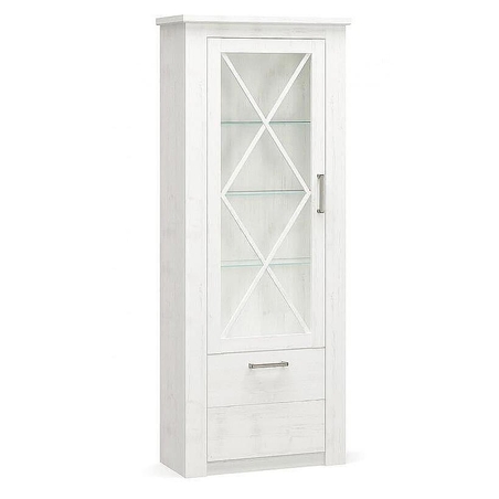 Витрина GEORGIA 1Д1В бор андерсон