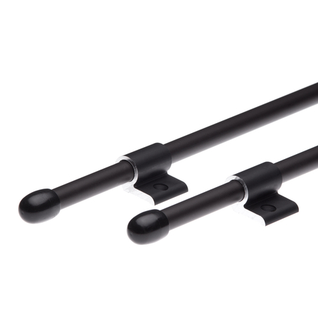 Комплект алуминиеви държачи за мокет 2бр 1.2м – кафяв