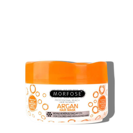 Morfose Argan - Маска за боядисана, суха и увредена коса, 500мл