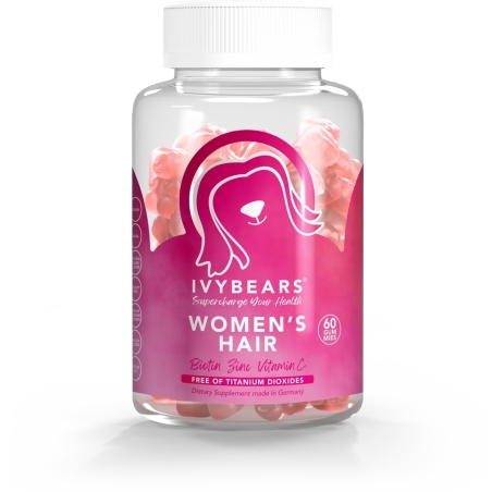 Витамини за коса с биотин и фолиева киселина IVYBEARS Women’s Hair против косопад