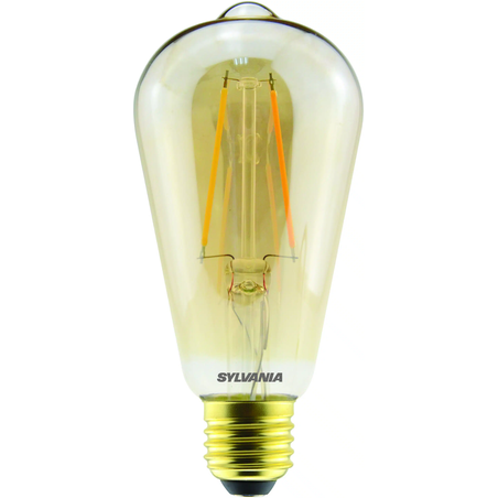 Декоративна LED крушка ToLEDo Clear Filament ST64, 4.5W, 420 lm, 2500K, цокъл E27