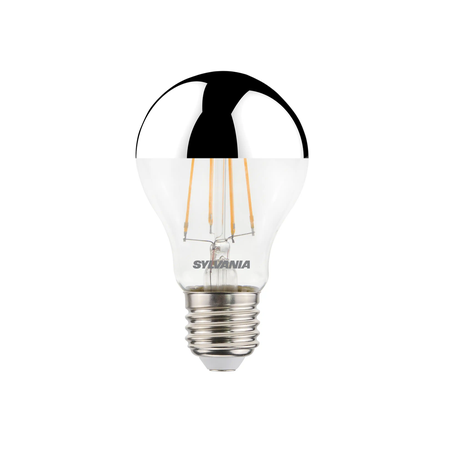 Декоративна LED лампа ToLEDo Crown Silver, посребрена, A60, 4.5W, 400 lm, цокъл E27