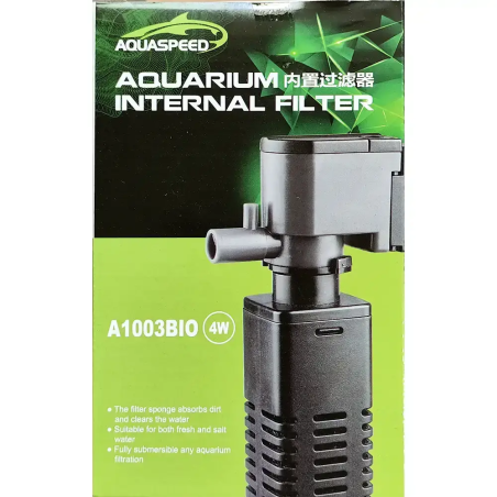 Филтър за Аквариум A1003BIO, 4W за сладка и солена вода