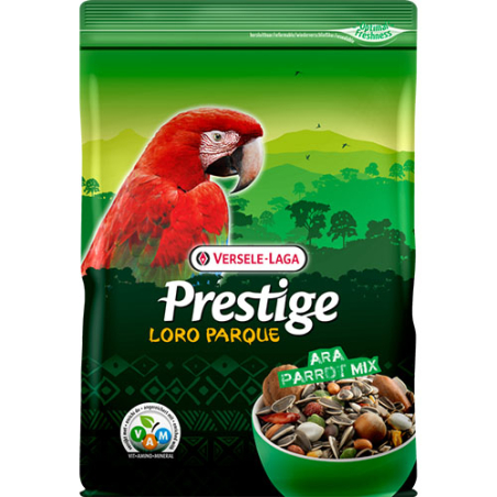 Prestige Premium Ara Parrot (Loro Parque Mix) – пълноценна храна за Ара и други големи папагали, 2 кг