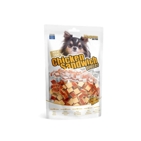 Magnum Пилешки сандвич - лакомство за дребни породи кучета
