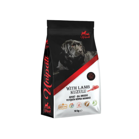 Храна за kуче UniPati с aгнешко и oриз 18 кг