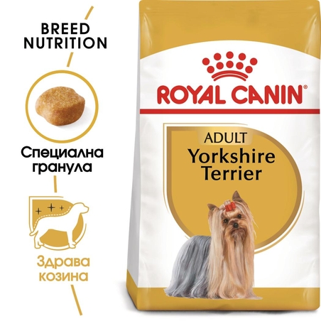 ROYAL CANIN® BHN YORKSHIRE ADULT за кучета в зряла и напреднала възраст порода йоркширски териер - над 10 месеца