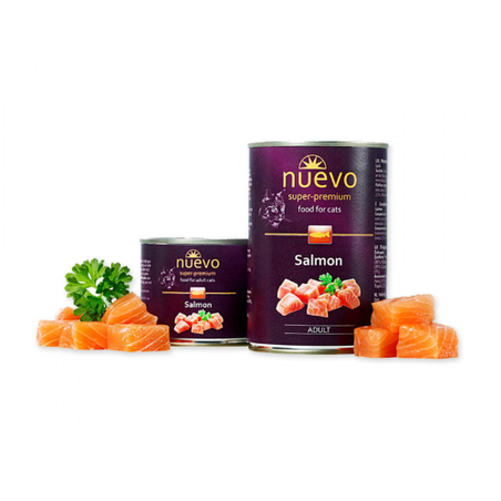 Nuevo Cat Salmon – със сьомга - консерва, 200 гр