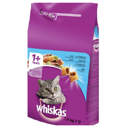 Whiskas Tuna - с риба тон, за котки над 12 месеца - 14 кг