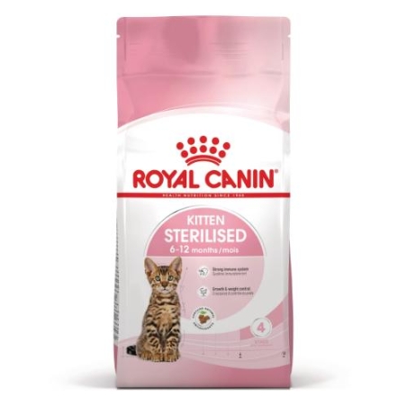 ROYAL CANIN® FHN KITTEN STERILISED за кастрирани подрастващи котенца от 6 до 12 месеца