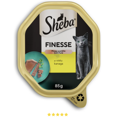 Sheba Finesse with Chicken - пастет с пилешко месо 85 гр