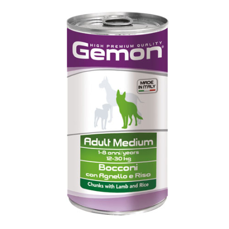 Adult Medium Lamb and Rice – За кучета над 1 г. консерва хапки с агнешко и ориз