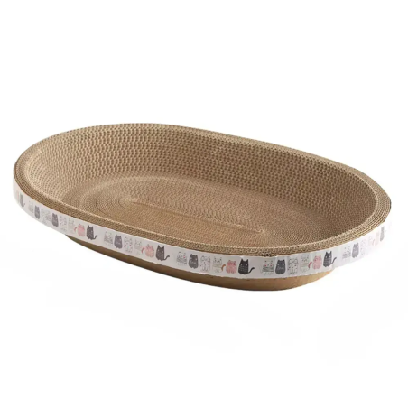 Овално Драскало Легло за Котка - Гнездо 43 см PetsMania